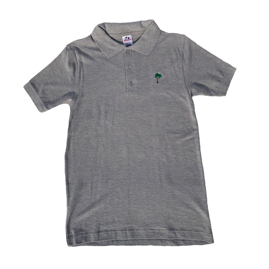 "Smoke Grey" Polo Shirt